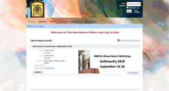 Desktop Screenshot of nmpotters.org
